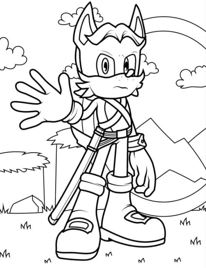 Antoine D’Coolette Coloring Page For