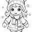 Classy Free Coloring Page Of Kids In Winter Activity Coloring Sheets Photo