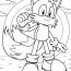 Tails From Sonic Coloring Sheet