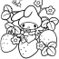 Cartoon Coloring Pages   Free & Easy To Print Kawaii Coloring Pages
