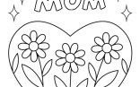 Coloring For Kids With FREE Mother's Day Coloring Printables