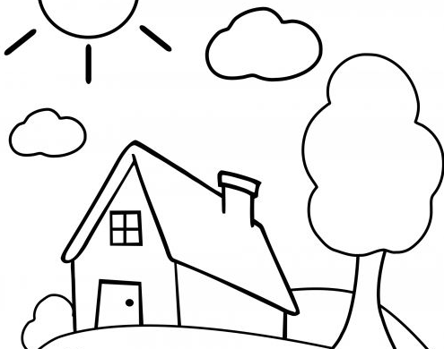 Coloring For Kids With Preschool Coloring Page