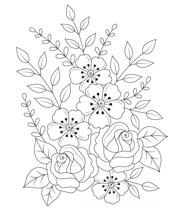Coloring Pages - Flower printable