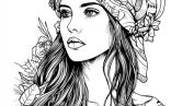 Coloring Pages For Adults   Pretty In Boho An Adult And Teen Coloring Book