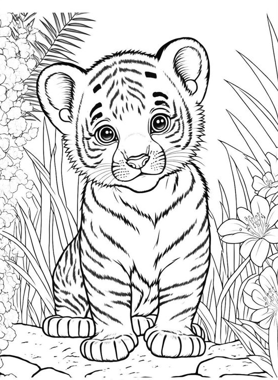 Coloring  For Kids   Free Animal Coloring