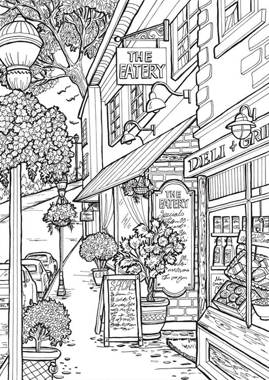 Coloring Pages With Adult Colouring In Pages Are A Fun And Creative Way To Pass The