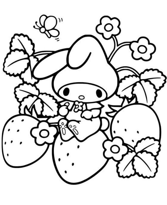 Coloring  With Free & Easy To Print Kawaii Coloring