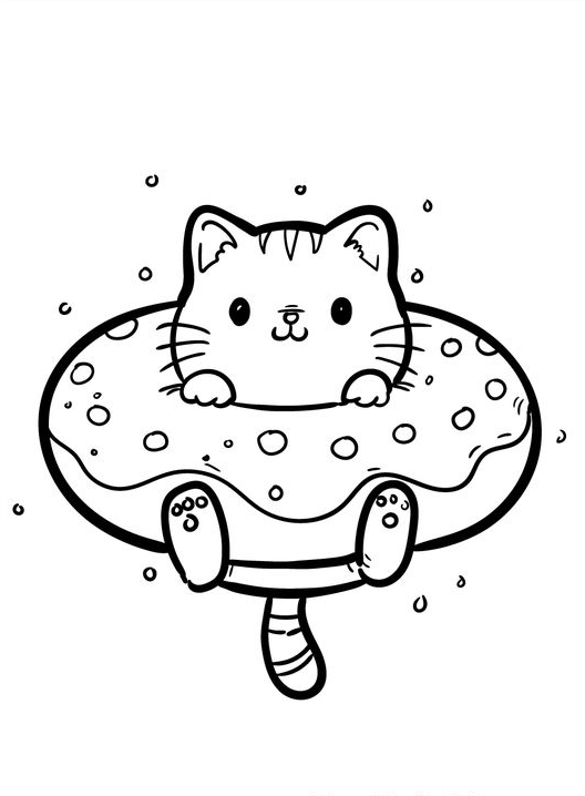 Coloring Pages With Kitten Coloring Pages