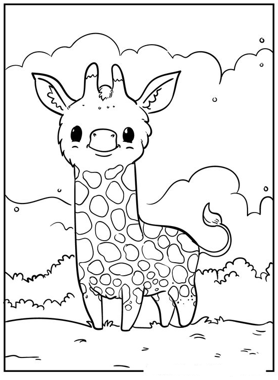 Cool Coloring Pages Cute Animals Coloring Pages