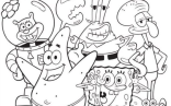 Cool Coloring Pages With Patrik Spongbob Tuan Crab Coloring Pages