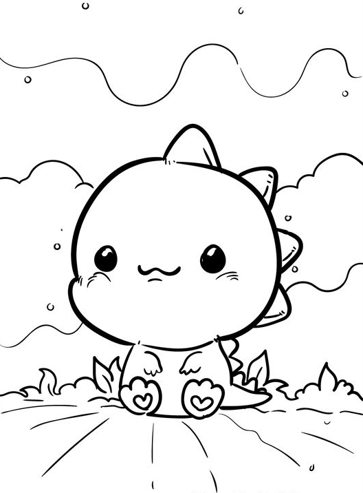 Cute Coloring Pages With Cute Animals Coloring Pages