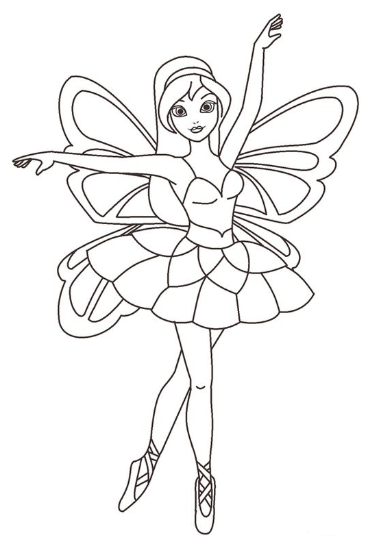 Cute Coloring Pages With Free Printable Fairy Coloring Pages For Kids