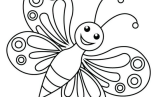 Cute Coloring Pages With Printable Butterfly Coloring Pages For Children