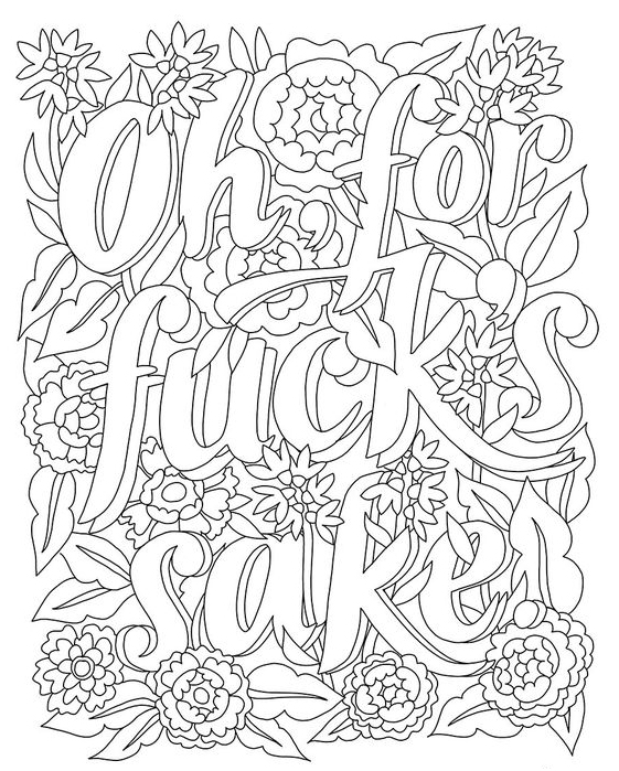 Free Adult Coloring Pages With Emily McDowell Coloring Pages Free Unstressing Special