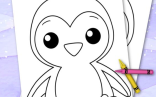 Free Kids Coloring Pages With Free Printable Penguin Coloring Pages For Kids