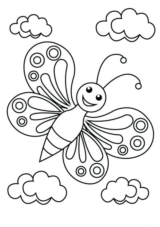 Free Printable Butterfly Coloring Pages For