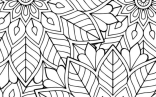 Hippie Coloring Pages   Image Difficile Coloriage Mandala à Imprimer Gratuit