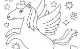 Kids Coloring With Fun And Free Unicorn Coloring Pages For Kids