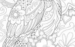 Mandala Coloring Pages With Owl Mandala Coloring Pages