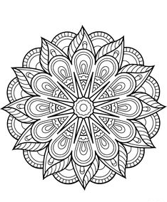 Mandala Coloring Pages With Printable Coloring Pages