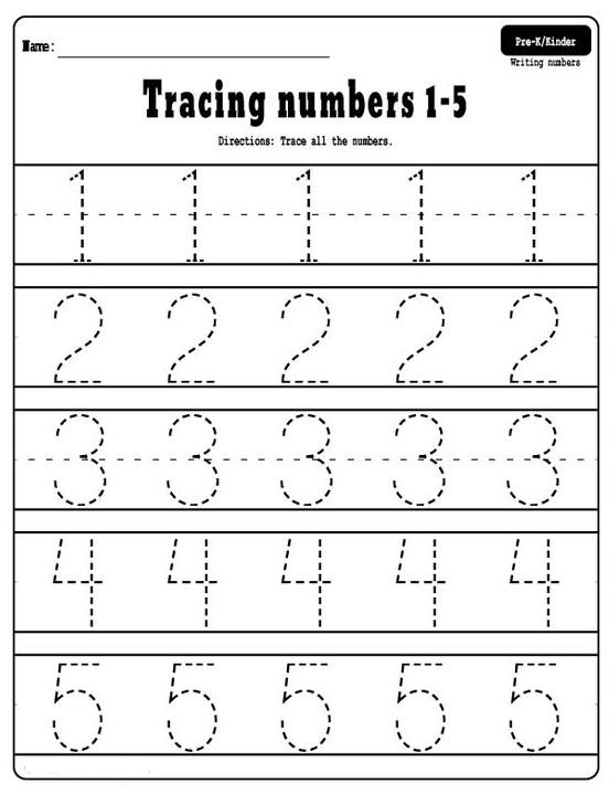 Preschool Printables With Number 1 20 Tracing Worksheets FREE Printable PDF