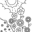 Coloring Pictures For Kids With Garden Coloring Pages