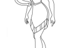 Disney Princess Coloring Pages Disney Princess Pocahontas Coloring Page