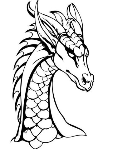 Dragon Coloring Page - Dragon coloring page Free Printable Coloring Pages