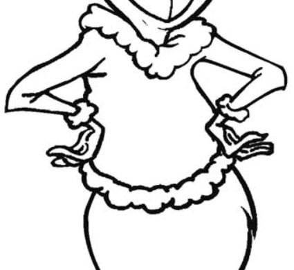 Grinch Coloring Pages How To Draw The Grinch