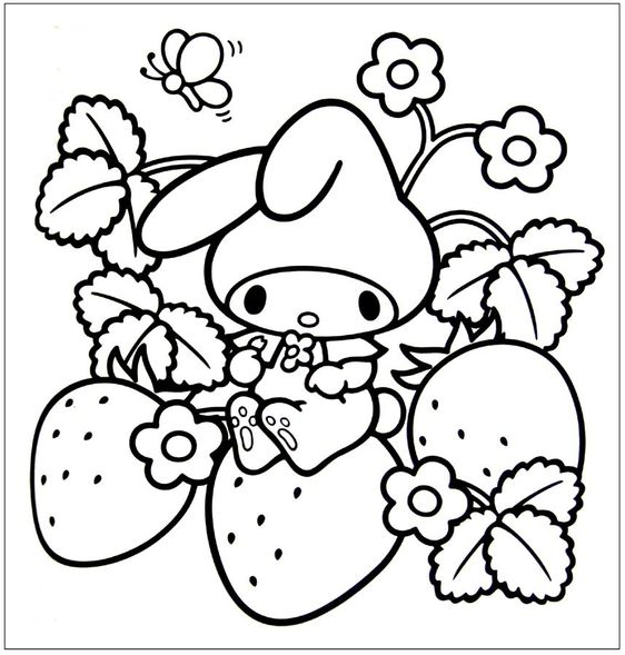 Kawaii Coloring Pages Free Printable