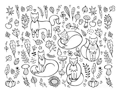 Kids Coloring Pages With Free Printable Fall Coloring Pages For Kids And