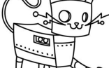 Kids Coloring Pages With Fun Robot Coloring Pages For Your Little One