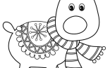 Kids Coloring Pages With Pages Of Holiday Coloring Pages