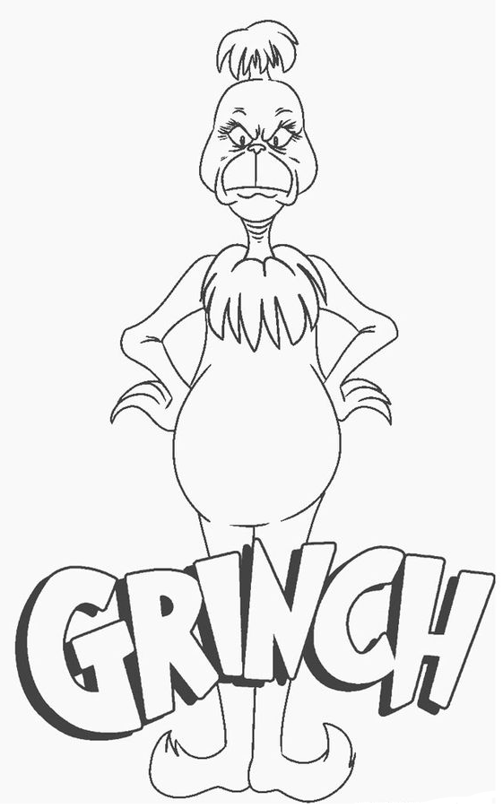 Kids Coloring Pages With Visiting Whoville And The