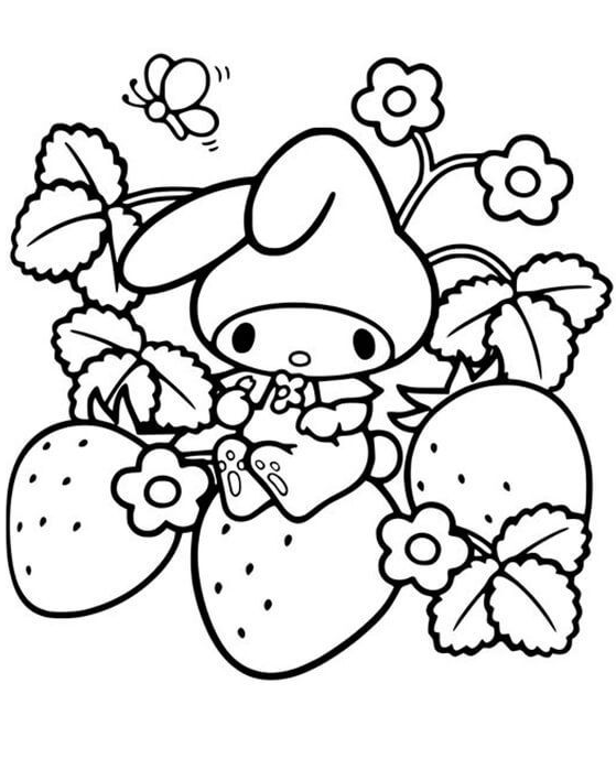 Kids Colouring Pages With Fun Kawaii Coloring Pages