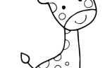 Kids Colouring Pages With Giraffes Coloring Pages For Kids