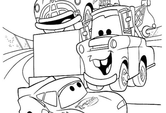 Kids Colouring Pages With Lightning McQueen Coloring Page For Your Toddler