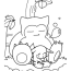 Pokemon Coloring Pages Snorlax Coloring Pages