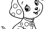 Printable Dog Coloring Page For Kids