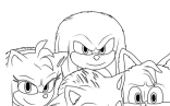 Sonic Coloring Pages Free Printable