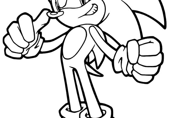 Sonic Coloring Pages Sonic Coloring Pages For Kids