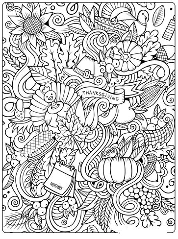 Thanksgiving Coloring Sheets Free Thanksgiving Coloring Pages for Kids & Adults
