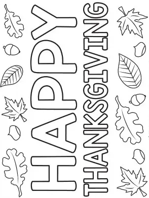 Thanksgiving Coloring Sheets Thanksgiving Coloring Pages