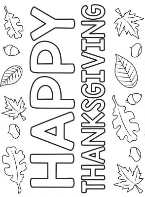 Thanksgiving Coloring Sheets Thanksgiving Coloring Pages