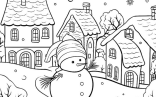 Winter Coloring Pages   Winter Coloring Pages For Kids 2024 Free Printable Sheets