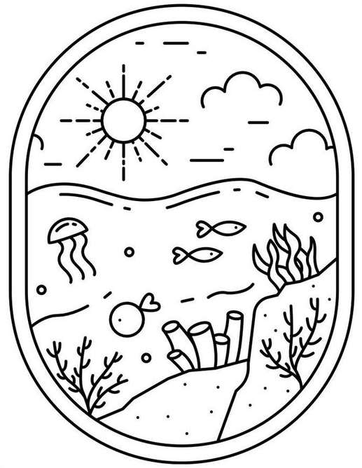Cute Aesthetic Coloring Pages   Cool Coloring  Cute Coloring