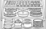 Food Coloring Pages   Sweet Food