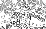 Halloween Coloring Pages   Sanrio Coloring Pages