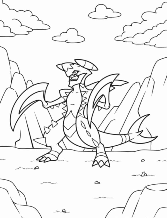 Pokemon Coloring Pages - Legendary Pokemon To Color