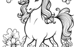 Coloring Pages Free Printable   Unicorn Coloring Pages 2024 Free Printable Sheets